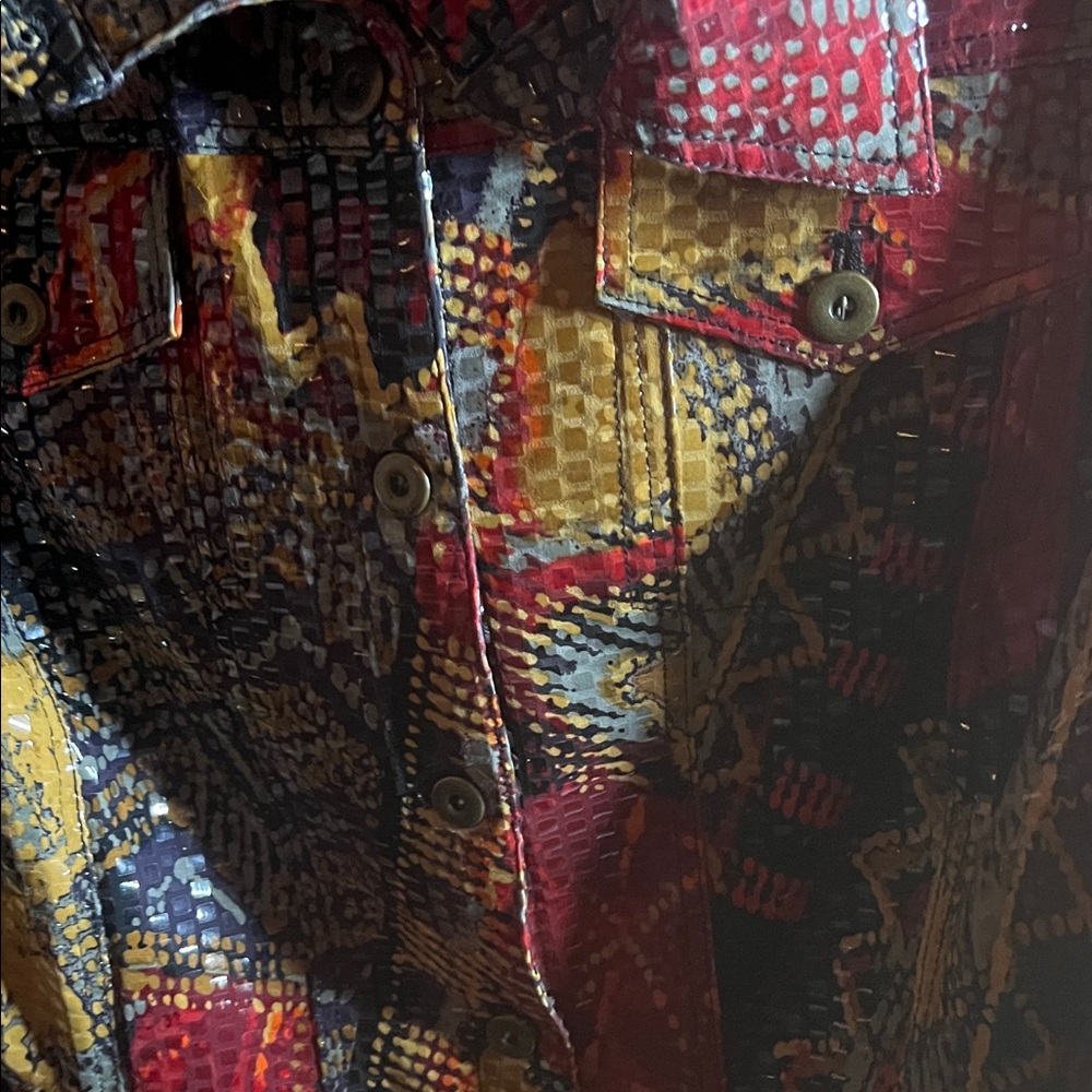 Ruby Rd. Multicolor Patterned Jacket - image 3
